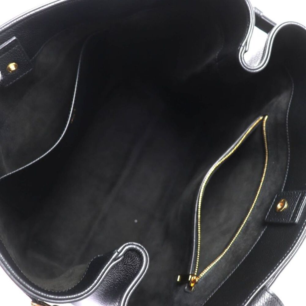 Celine Hippo Anais Triomphe Medium Leather Tote Bag - Picture 8 of 10